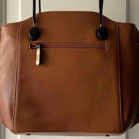 Bessel Brown Leather Handbag - Picture 5 of 10